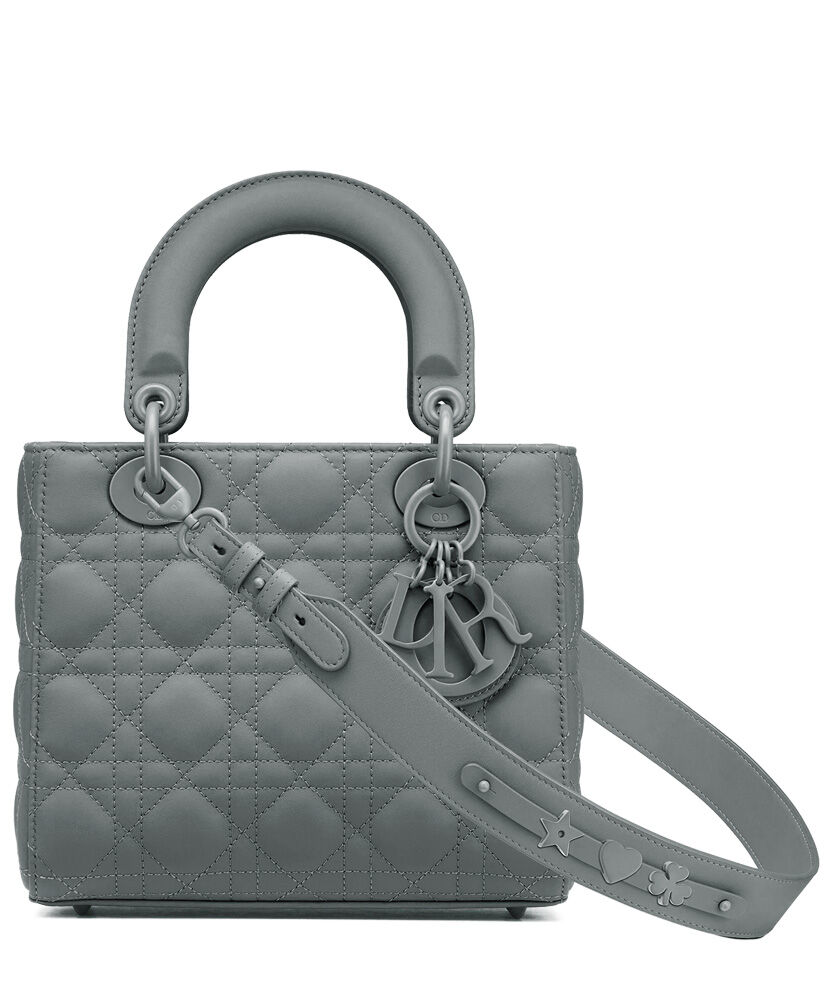 Christian Dior Lady Dior My Abcdior Bag Grey